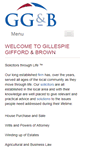 Mobile Screenshot of ggblaw.co.uk